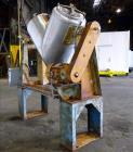Used Twin Shell Blender, Approximate 20 Cubic Feet, 304 Stainless Steel.