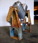 Used Twin Shell Blender, Approximate 20 Cubic Feet, 304 Stainless Steel.
