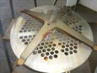 Used Twin Shell Blender, Approximate 20 Cubic Feet, 304 Stainless Steel.