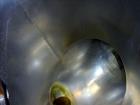 Used Twin Shell Blender, Approximate 20 Cubic Feet, 304 Stainless Steel.