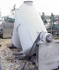 Used- Carbon Steel Patterson-Kelley 40 Cubic Foot Twin Shell Blender