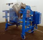 Used Patterson-Kelley twin Shell Dry Blender, 2 Cubic Feet, 316 Stainless Steel