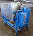 Used Patterson-Kelley twin Shell Dry Blender, 2 Cubic Feet, 316 Stainless Steel