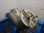 Used Patterson-Kelley twin Shell Dry Blender, 2 Cubic Feet, 316 Stainless Steel