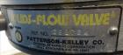 Used Patterson-Kelley twin Shell Dry Blender, 2 Cubic Feet, 316 Stainless Steel