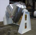 Used Patterson Kelley Twin Shell Dry Blender, 60 Cubic Feet Capacity, 304 Stain