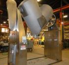 Used Patterson Kelley Twin Shell V-Blender. 75 Cubic Foot