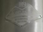 Used Patterson Kelley Twin Shell Dry V-Blender. 125 Cubic Foot