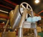 Used Patterson Kelley Twin Shell Dry V-Blender. 125 Cubic Foot