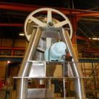Used Patterson Kelley Twin Shell Dry V-Blender. 125 Cubic Foot
