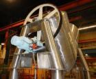 Used Patterson Kelley Twin Shell Dry V-Blender. 125 Cubic Foot