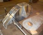 Used Patterson Kelley Twin Shell Dry V-Blender. 125 Cubic Foot