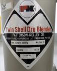 Used- Patterson-Kelley Twin Shell Dry V-Blender, 2 Cubic Foot Capacity