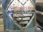 Used- Patterson Kelley Twin Shell Dry Blender, 10 Cubic Feet, Stainless Steel.