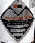 Used- Patterson-Kelley Twin Shell Dry Blender,