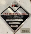 Patterson Kelley (PK) 50 Cubic Foot Twin Shell V Blender