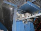USED: Patterson Kelley type 50 cu ft stainless steel V blender. Stainless steel shell, painted support stands with extensions providing approximately 54