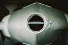 USED: Patterson Kelley twin shell blender, stainless steel construction on product contact surfaces. Maximum material density is 55 lbs/cubic foot. Quick release access covers, manual butterfly valve...