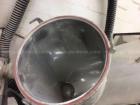 Used Patterson-Kelley 3 Cubic Foot V-blender, Stainless Steel. Max material density 230lbs per cubic foot. Quick change covers. Center bottom outlet with manual butterfly valve. Mounted on stand. Uni...