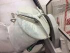 Used Patterson-Kelley 3 Cubic Foot V-blender, Stainless Steel. Max material density 230lbs per cubic foot. Quick change covers. Center bottom outlet with manual butterfly valve. Mounted on stand. Uni...