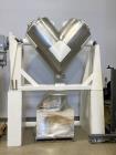 Used Patterson Kelley V-Blender. 20 cubic foot capacity. 63 lbs/cubic foot. Stainless steel. SN 178959.