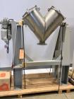 Used Patterson Kelley V-Blender. 3 cubic foot capacity. 70 lbs./cubic foot. Stainless steel. SN 147566.