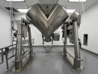 Used Twin Shell, V Blender, Patterson-Kelley 50 cu. ft. stainless steel Blender