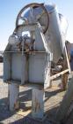 Used Stainless Steel Patterson Kelley Twin Shell Liquid Solids Blender, 75 Cu F
