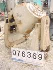 USED: Patterson Kelley twin shell liquid-solids blender, 2 cu ftcapacity, 316 stainless steel. Carbon steel jacket rated 30 psi at350 deg F. Max material density 85 pounds per cubic foot. Liquid soli...