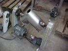 Used- Stainless Steel Patterson Kelley Twin Shell Dry Blender, .26 Cubic Foot/8