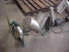 Used Patterson Kelley Twin Shell Dry Blender, .26 Cubic Foot (8 Quart) Capacity, Stainless Steel. Max material density 300 LBS/CuFt. 8