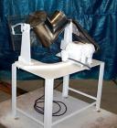 Used Patterson Kelley Twin Shell Dry Blender, .26 cubic feet (8 quart) capacity, 304 stainless steel. (2) 7-1/2
