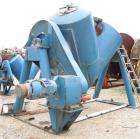 USED: Patterson Kelley Cross Flow Blender, 75 cubic feet, carbon steel. 105# cubic foot max material density. (2) 18