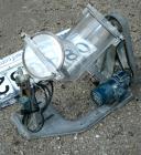 USED: Patterson Kelley Twin Shell Dry Blender, .26 cubic foot capacity (8 quart), acrylic construction. 7-1/2