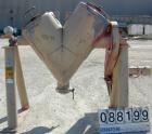 Used Stainless Steel Patterson Kelly Twin Shell Cross Flow Blender, 10 Cubic Fe