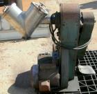 Used: Stainless Steel Patterson Kelley twin shell liquid solids blender, 2 quart capacity (.06 cubic feet)