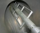 USED: Patterson Kelley twin shell blender, 16 quart capacity (.52 cubic feet), 304 stainless steel. Max material density approximately 325 pounds per cubic foot. (2) 9