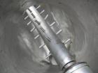 Used: Stainless Steel Patterson Kelley twin shell dry blender, 5 cubic foot capacity