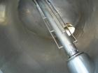 USED: Patterson Kelley Twin Shell Blender, 10 cubic foot capacity, 304 stainless steel.Max material density approximately 70 pounds per cubic foot.(2) 18