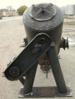 USED: Patterson Kelley twin shell blender, 20 cubic foot capacity, 304 stainless steel. Max material density 105 pounds per cubic foot. (2) 18