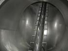 USED: Patterson Kelley twin shell blender, 40 cubic foot capacity, 304 stainless steel. Max material density 82 pounds per cubic foot. (2) 18