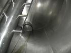 USED: Patterson Kelley twin shell blender, 40 cubic foot capacity, 304 stainless steel. Max material density 82 pounds per cubic foot. (2) 18