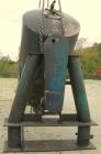 USED: Patterson Kelley twin shell blender, 125 cubic feet capacity, 304 stainless steel. Max material density 50 pounds per cubic foot. (2) 18
