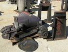 USED: Patterson Kelley twin shell dry blender, 5 cubic foot capacity, 304 stainless steel. Max material density 150 pounds per cubic foot. (2) 19