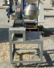 Used Stainless Steel Paul O Abbe Double Cone Blender, Model 12RCB, (0.3) Cubic 