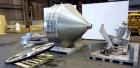 Used Paul O Abbe Double Cone Blender, Model 84RCB, 114 Cubic Feet Working Capacity, 304 Stainless Steel. 6'6