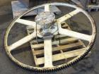 Used Paul O Abbe Double Cone Blender, Model 84RCB, 114 Cubic Feet Working Capacity, 304 Stainless Steel. 6'6