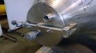 Used Paul O Abbe Double Cone Blender, Model 84RCB, 114 Cubic Feet Working Capacity, 304 Stainless Steel. 6'6