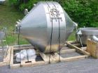 Used Paul O Abbe Double Cone Blender, Model 84RCB, 114 Cubic Feet Working Capacity, 304 Stainless Steel. 6'6
