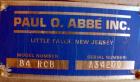 Used Paul O Abbe Double Cone Blender, Model 84RCB, 114 Cubic Feet Working Capacity, 304 Stainless Steel. 6'6